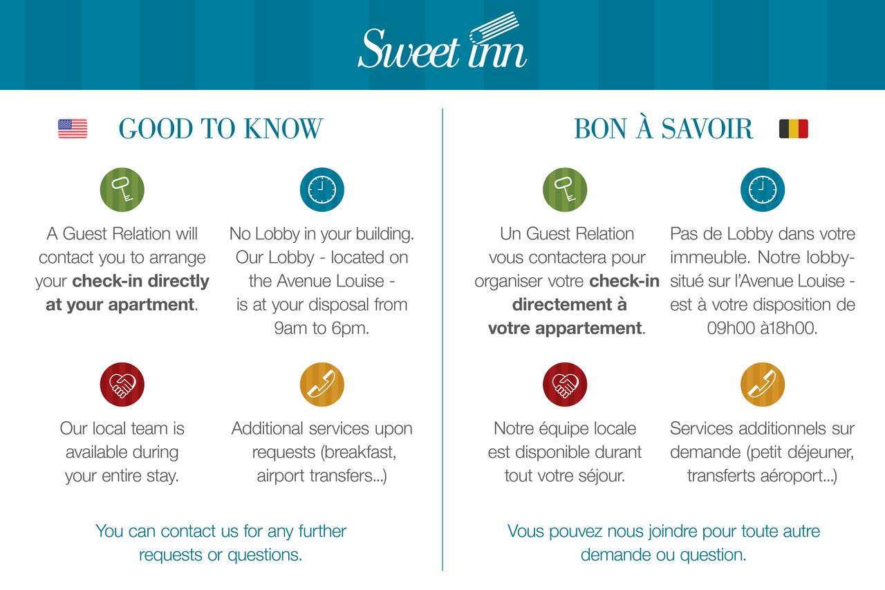 Sweet Inn Apartments - Germoir Brussel Eksteriør bilde